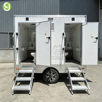 Remorque de toilettes portables Goeasy en panneaux sandwich écologiques préfabriqués hors site
