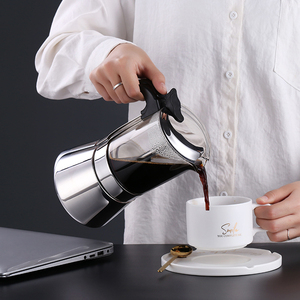 SEECIN <span class=keywords><strong>Design</strong></span> rimovibile Moka in vetro trasparente <span class=keywords><strong>caffettiera</strong></span> <span class=keywords><strong>caffettiera</strong></span> - Product Image 4