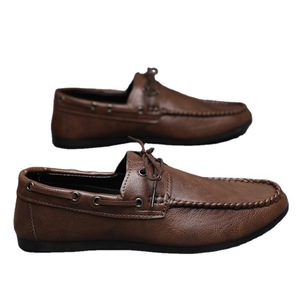 Zapatos informales de cuero PU <span class=keywords><strong>para</strong></span> hombre, zapatos de traje de negocios con punta en pico, vestido de <span class=keywords><strong>boda</strong></span> a la moda <span class=keywords><strong>para</strong></span> hombre, zapatos planos de vestir <span class=keywords><strong>para</strong></span> hombre - Product Image 2