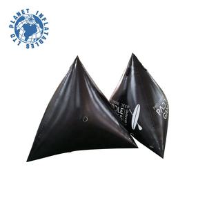 Bouée triangulaire gonflable en PVC de 1,5 m pour la course à voile de régates, les événements aquatiques de triathlon - Product Image 3