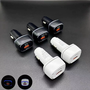 Encendedor de cigarrillos de fábrica CTX, carga rápida, 2 puertos <span class=keywords><strong>USB</strong></span> tipo <span class=keywords><strong>C</strong></span> PD QC3.0, cargador de coche para teléfono móvil - Product Image 4