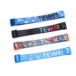 Hot Custom Polyester Cotton Elastic Webbing Stretchable Band Customized Outdoor Headlamp Band Heating Printing Webbing - Product Image 2