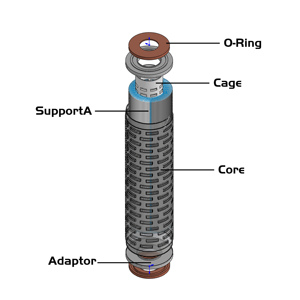 Cartouche filtrante à eau plissée en membrane PTFE 0,2 micron pour pompes à eaux usées - Product Image 6
