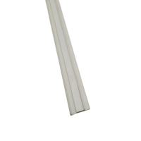 Profils de canaux en plastique extrudé PVC écologiques sur mesure, fabriqués en usine, pour accessoires de fenêtres de supermarchés