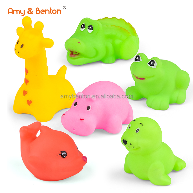 6 PCS Mini Rubber Pig Baby