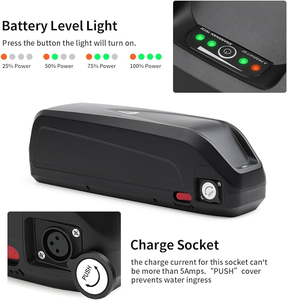 Batterie au lithium-ion EU type Sliver Fish 48V 36V 10Ah 13Ah 16Ah 20Ah 23Ah pour vélo électrique et trottinette électrique - Product Image 6