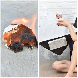 Piastrelle Adesive in Vinile Bianco Effetto Marmo per Pavimenti e Rivestimenti <span class=keywords><strong>Cucina</strong></span> Impermeabili - Product Image 2