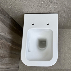 Ensemble WC Tornado couleur nature, WC <span class=keywords><strong>chic</strong></span>, WC Metro, Bidet, Nouveau WC, WC mat brillant, Sanitaire de boutique, <span class=keywords><strong>Commode</strong></span> de salle de bain - Product Image 5