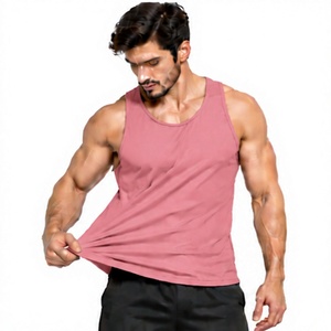 <b>Mens</b> Plus Size Tank Top Breathable Summer Sleeveless <b>Vest</b> Comfortable Cotton Bamboo Fiber Fitness <b>Gym</b> Sportswear Custom Logo - Product Image 1
