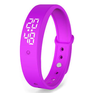Osman, réveil à vibration très vendu, moniteur de température automatique, montre intelligente, bracelet de <span class=keywords><strong>sport</strong></span>, podomètre 3D, métal IPX-6 - Product Image 4