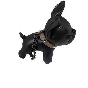 Nuovo Ciondolo 3D Mini Bulldog con Catena - Accessorio di Lusso - <span class=keywords><strong>Portachiavi</strong></span> <span class=keywords><strong>da</strong></span> <span class=keywords><strong>Donna</strong></span> in Pelle - <span class=keywords><strong>Portachiavi</strong></span> Stampato per Borsa - <span class=keywords><strong>Portachiavi</strong></span> a Forma di Cane - Product Image 4
