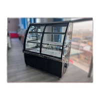 Vitrine Réfrigérée LED 3 Niveaux pour Pâtisseries et Cafés, Température Unique, Capacité 200L-900L, Contrôle de Température 0-10°C