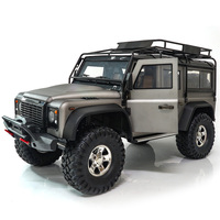 HG 1/10 2.4G 4WD 16CH Defender RC Car Electric Rock Crawler Off Road D110 ARTR Trail Truck brushless ESC Motor HG P411 TX4