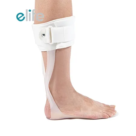 E-Life E-AF002 Duurzaam Pp Spalk Universele Ankle Foot Ondersteuning Orthese Afo Leaf Lente Enkel Spalk Brace