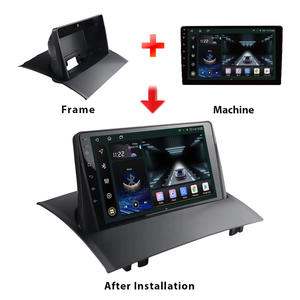 Autoradio tactile IPS 9 pouces BAIDAYU Android 13 avec CarPlay, GPS intégré, WiFi et aide au recul pour tableau de bord <span class=keywords><strong>Renault</strong></span> <span class=keywords><strong>Megane</strong></span> 2 2003-2009 - Product Image 4