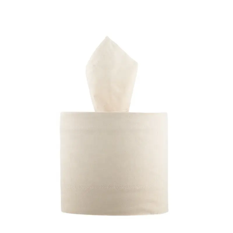Rollo de papel higiénico con estampado de 3 capas para baño, rollo de papel higiénico, pulpa de bambú de Color, venta al por mayor