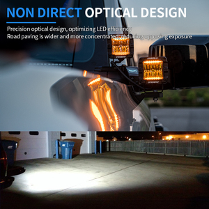 AURORA 2inch trong trực tiếp chùm offroad sương mù xe tải nhẹ UTV ATV <span class=keywords><strong>LED</strong></span> lái xe làm việc ánh sáng - Product Image 3