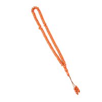 99 Perles de prière islamiques 5x9mm, Tasbih musulman, chapelet en résine arabe, Misbaha Tesbih pour Dhikr, cadeau de Ramadan