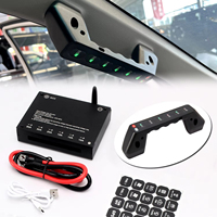 Panneau de commande d'accoudoir LEDIYTE 12V 24V, panneau de commande sans fil pour voitures tout-terrain 4x4, multifonction, accessoires de voiture personnalisés CNC