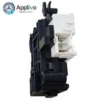 17438100004786 ZV-447 Interruptor de Bloqueo Eléctrico para Puerta de Lavadora-Secadora de Carga Frontal, Metal + Plástico, Midea Haier Amica Bush