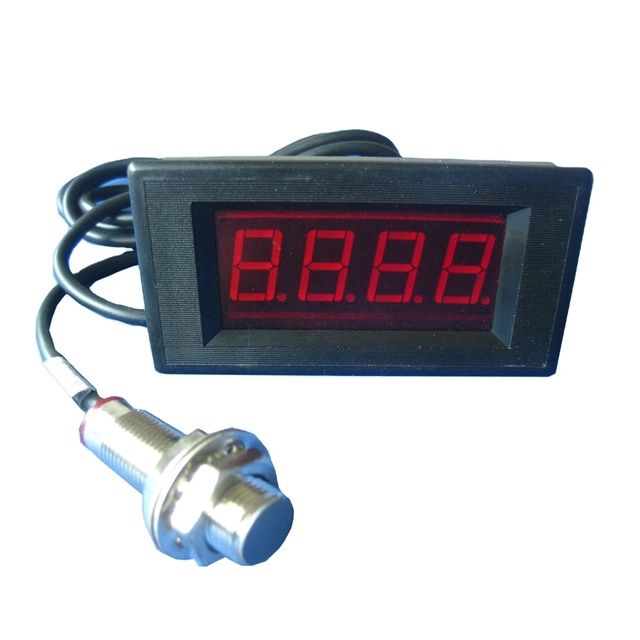 RC41 Digital Rpm Meter Gauge Rpm Meter Tachometer Excluding the HALL SENSOR 2 Stroke Engine Tachometer