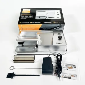 Machine à <span class=keywords><strong>rouler</strong></span> les cigarettes électrique en métal 65/8MM, automatique avec détection infrarouge, injecteur de <span class=keywords><strong>tabac</strong></span>, fabriquée en Chine continentale - Product Image 6