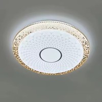 Plafonnier LED à montage en surface pour salon et chambre à coucher, lampe d'éclairage intérieur réglable, luminaire de plafond intérieur à économie d'énergie
