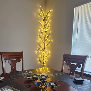 Árbol de Luz LED con Ramas Artificiales |   Lámpara Decorativa Enchufable para Decoración del Hogar y Eventos - Product Image 5