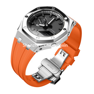 Kit Mod para GA2100 Bisel de metal para <span class=keywords><strong>Casio</strong></span> Modificación Caja de reloj de goma Caja brillante de acero inoxidable para <span class=keywords><strong>Casio</strong></span> GA 2100 con tornillo - Product Image 3