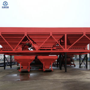 Gebrauchte stationäre Beton mischa nlage HZS 75 mit Hub behälter <span class=keywords><strong>JS</strong></span>-Mischer mit Kern komponenten Motor-SPS-Getriebe lager - Product Image 6