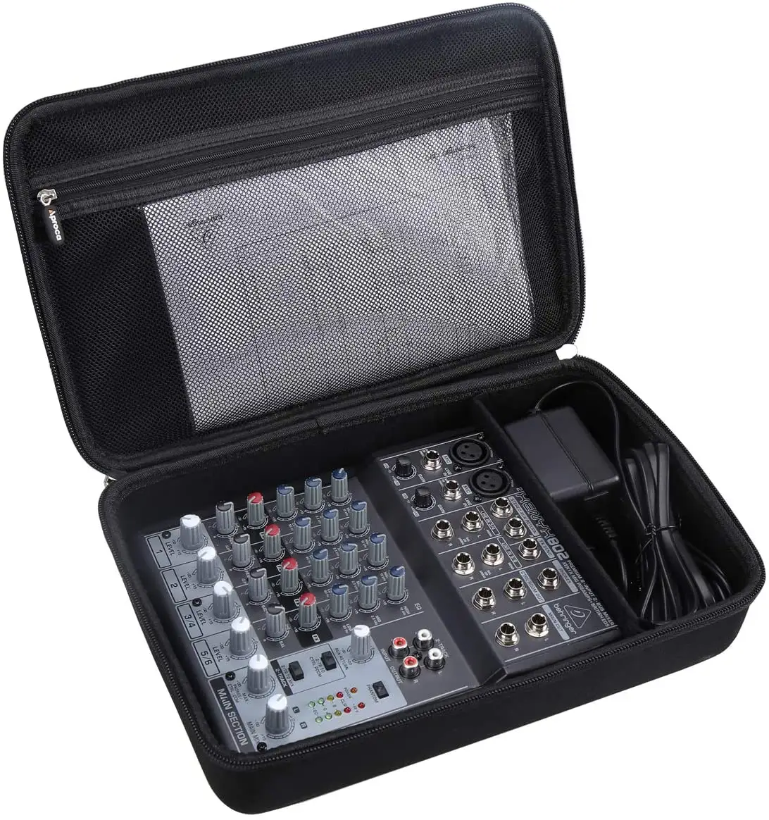 Hard Opslag Travel Case Voor Behringer Xenyx 802 Premium 8-Ingang 2-Bus Mixer