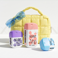 Nouvelles Bouteilles Carrées Mignonnes en Plastique à Presser Personnalisables pour Savon Liquide, Lait Corporel et Après-Shampoing pour Soins Bébé
