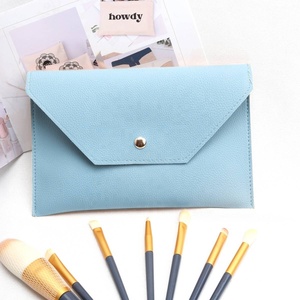 กระเป๋าใส่ของหนัง PU ลายก้างปลา กระเป๋าใส่เหรียญ กระเป๋าใส่เครื่องเขียน กระเป๋าใส่ดินสอ ปากกา กระเป๋าเครื่องสำอาง - Product Image 4