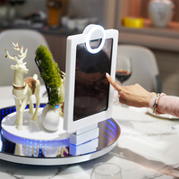 Nouvelle Offre 2026 : Table Photo Portable avec Anneau Lumineux pour Cabine Photo – Idéale pour Mariages et Événements