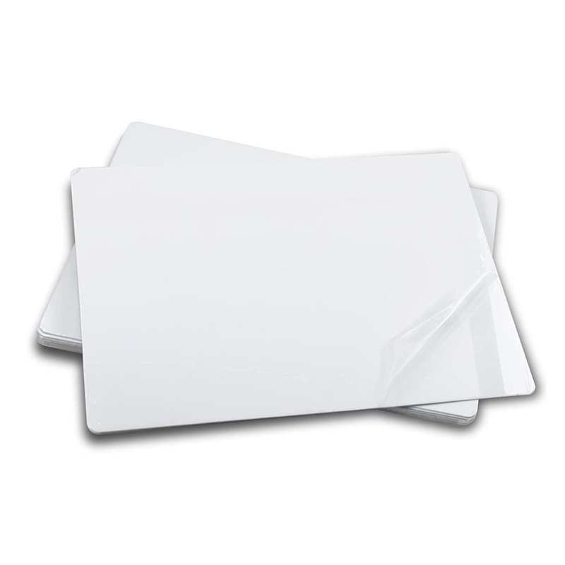 Tự Làm Chuyển Nhiệt 0.45Mm 1.0Mm Độ Dày Góc Tròn Trắng Bóng Thăng Hoa Kim Loại Nhôm Ảnh Blanks