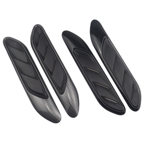 2 pièces de ventilation universelles pour capot de voiture en ABS, autocollants décoratifs, accessoires de modification extérieure pour voiture - Product Image 2