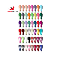 Lot en gros RTS de vernis à ongles UV professionnel 10 ml, kit de lampe UV FENGFLY RL-771 certifié CE, 12 couleurs