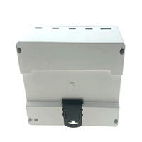 Compteur d'énergie intelligent triphasé 380V à quatre fils 7P avec relais, lecture et contrôle à distance par WIFI, montage sur rail DIN, compatible avec l'application