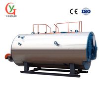 Chaudière à vapeur à tubes de feu YG WNS à circulation naturelle, haute efficacité thermique, avec télécommande, pour machine à étenter