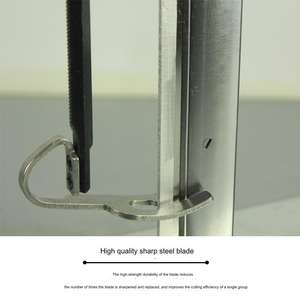 Nouvelle condition électrique Double couche automatique tissu Cutter Machine tissu cuir échantillon dispositif de coupe pompe roulement noyau - Product Image 3