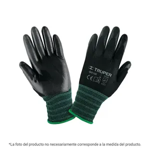Guantes de nailon recubiertos de nitrilo BOX 6, XCH, TRUPER - Product Image 1