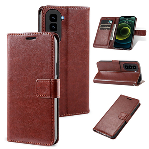 เคสโทรศัพท์หนัง PU แบบฝาพับมีช่องเสียบบัตรแบบคลาสสิกสำหรับ Infinix Hot 70 Stander Book เคสแบบฝาพับสำหรับ Infinix Note <span class=keywords><strong>50</strong></span> Pro Zero 40 4G - Product Image 1