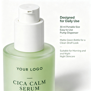 Private Label Cica <b>Serum</b> Centella Asiatica Hydrating <b>Face</b> <b>Serum</b> for Daily Skin Care Routine - Product Image 4