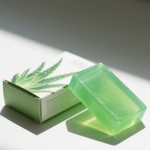 Tự nhiên làm bằng tay Aloe Vera Xà phòng thanh-Giữ ẩm & nhẹ nhàng xà phòng hữu cơ, OEM/ODM nhãn hiệu riêng sản phẩm chăm sóc da - Product Image 2