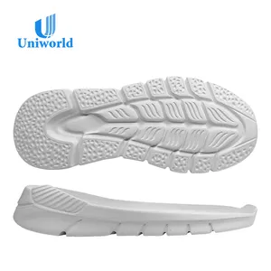High elastic EVA foam sole for making flexible shoe sole custom design fashion popular sports shoes shoe soles