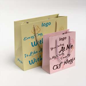 Bolsas de Papel para Compras, Bolsas de Ropa Personalizadas, Económicas, al por Mayor, para Boutique - Product Image 3