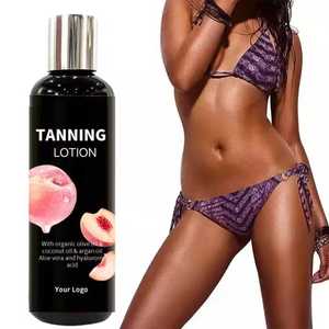 Loción Bronceadora Vegana de Marca Privada, Crema Aceleradora de Bronceado Intensivo, Gel Bronceador Corporal Herbal para Solárium - Product Image 6