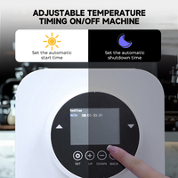 Distributeur d'eau chaude intelligent commercial MS, chauffe-eau rapide, bouilloire commerciale en acier inoxydable pour salon de thé