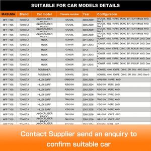 Masuma ตัวกรองน้ำมันเชื้อเพลิง MFF-T105 3rzfe RZN215W 23300-31090ทนทานต่อการก่อสร้างกันรั่วซึม - Product Image 4