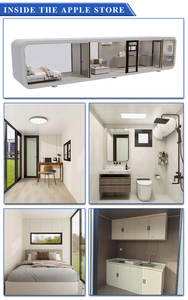 Offre Spéciale personnalisé populaire cabine luxe modulaire haut de gamme mobile conteneur de jardin Hangfa Apple Capsule House - Product Image 6